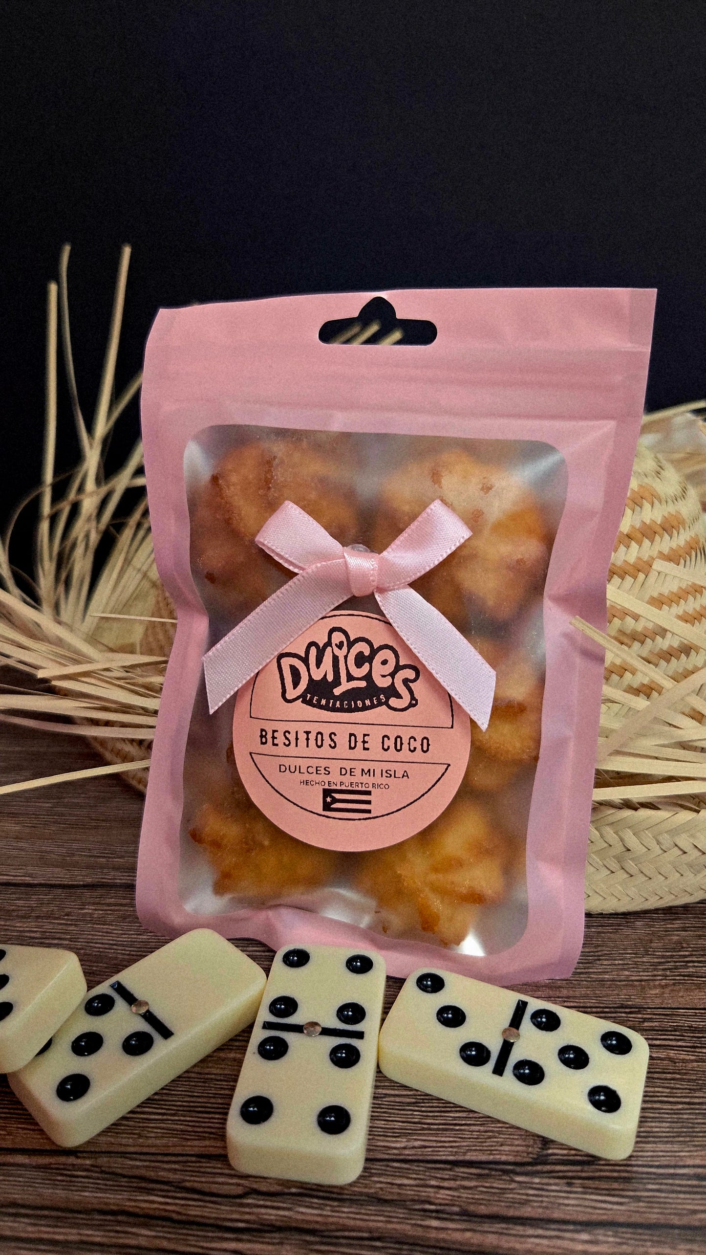 Mini besitos de coco