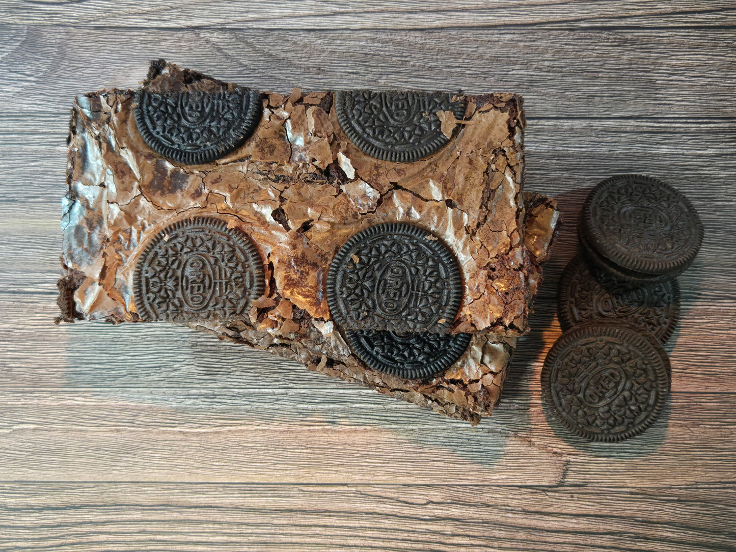 Brownie de Oreo