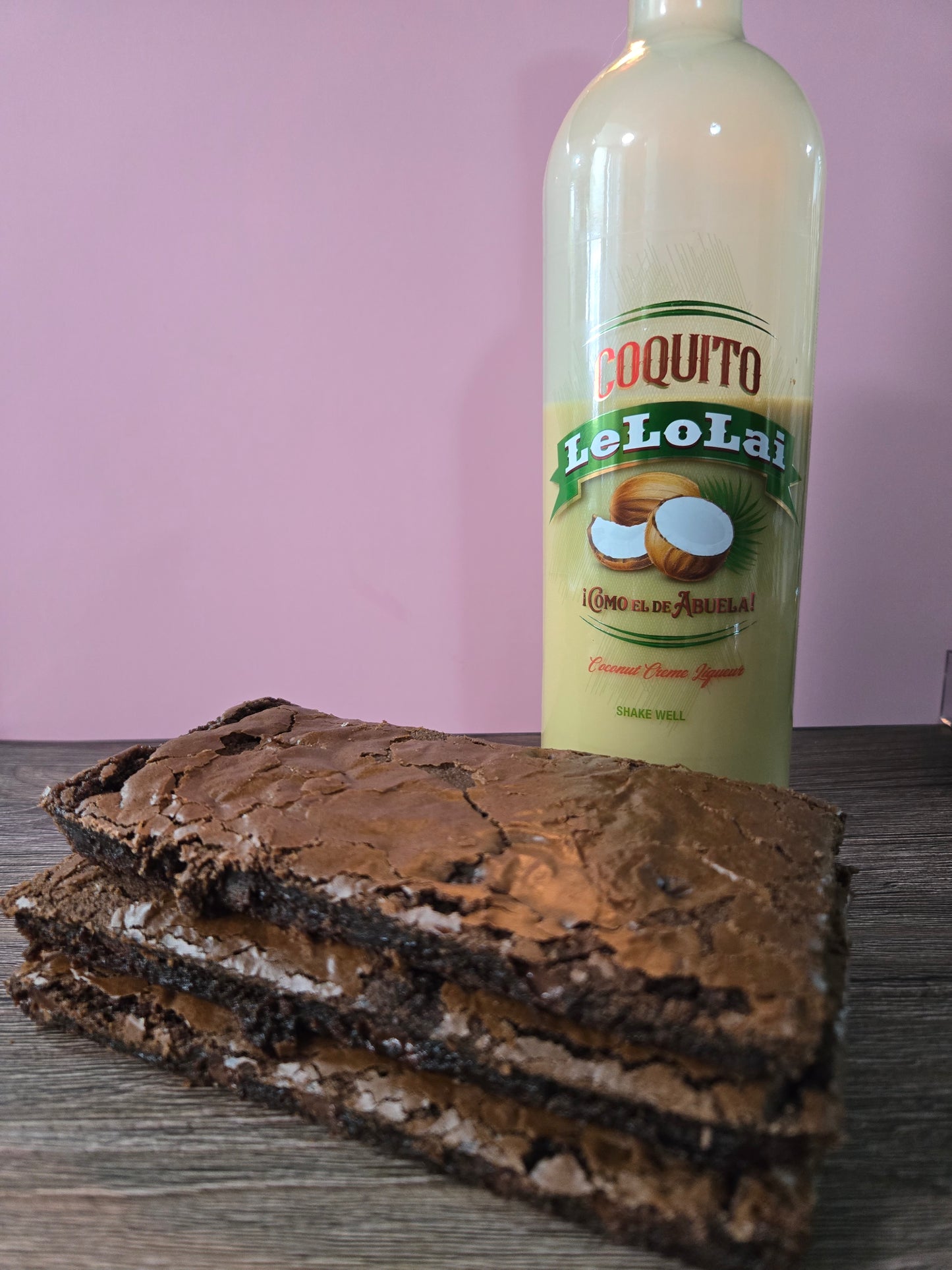 Brownie de Coquito