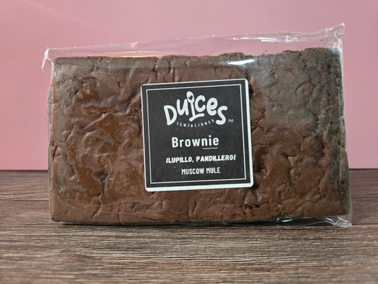 Brownie de Moscow Mule