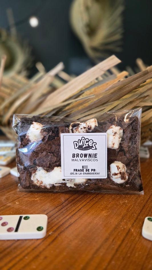 Brownie de Malvaviscos