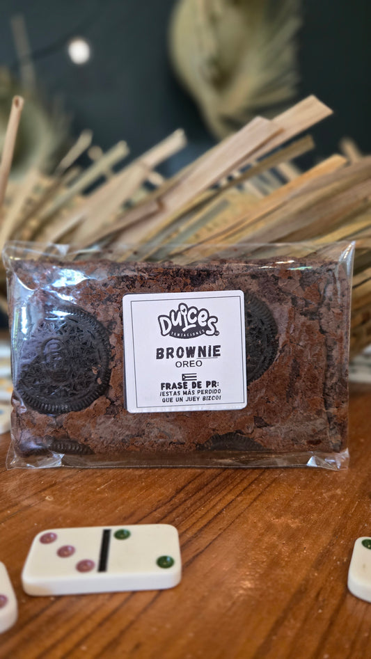 Brownie de Oreo