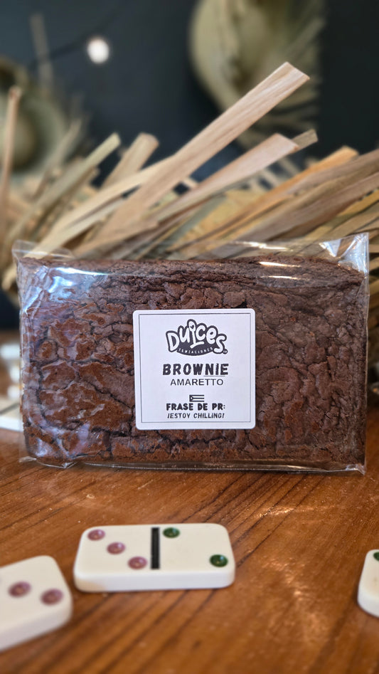 Brownie de Amaretto