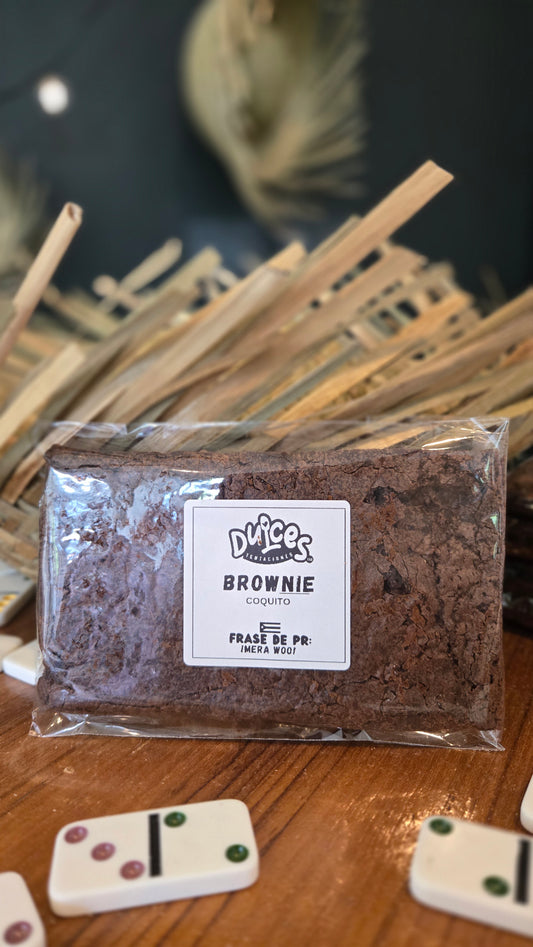 Brownie de Coquito