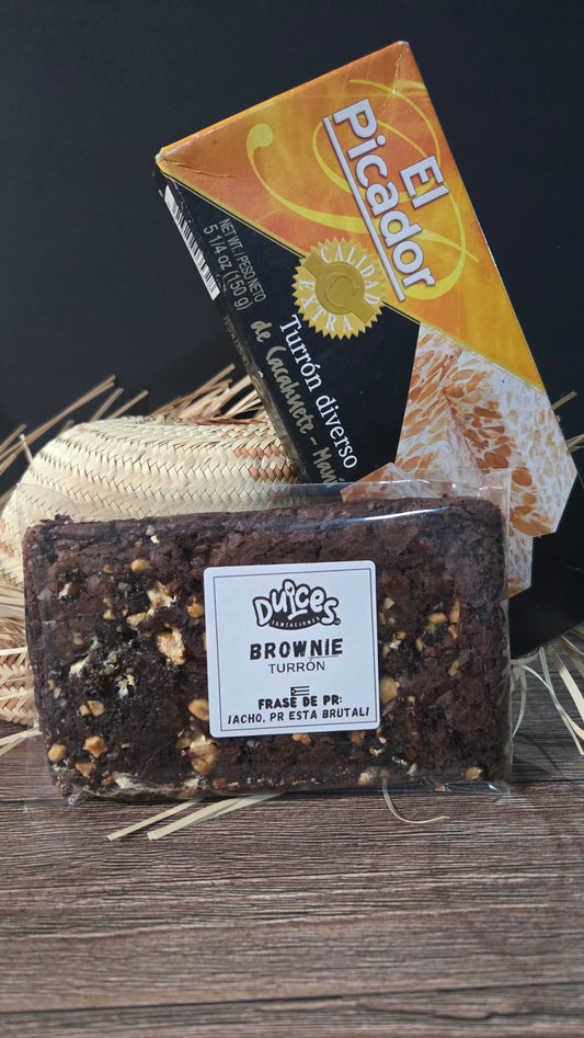 Brownie de Turrón